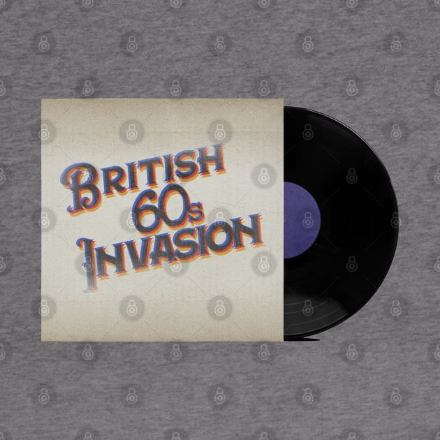 RETRO VINYL BRITISH INVASION MUSIC by elSALMA